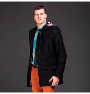 Casaco Ilustre Capuz Masculino