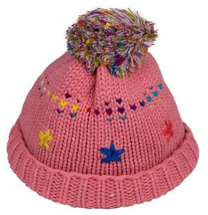 Gorro Bordado Estrela Pompom