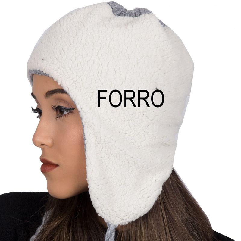 Gorro-Arakan-Forrado-Lady-Cinza-Forro1