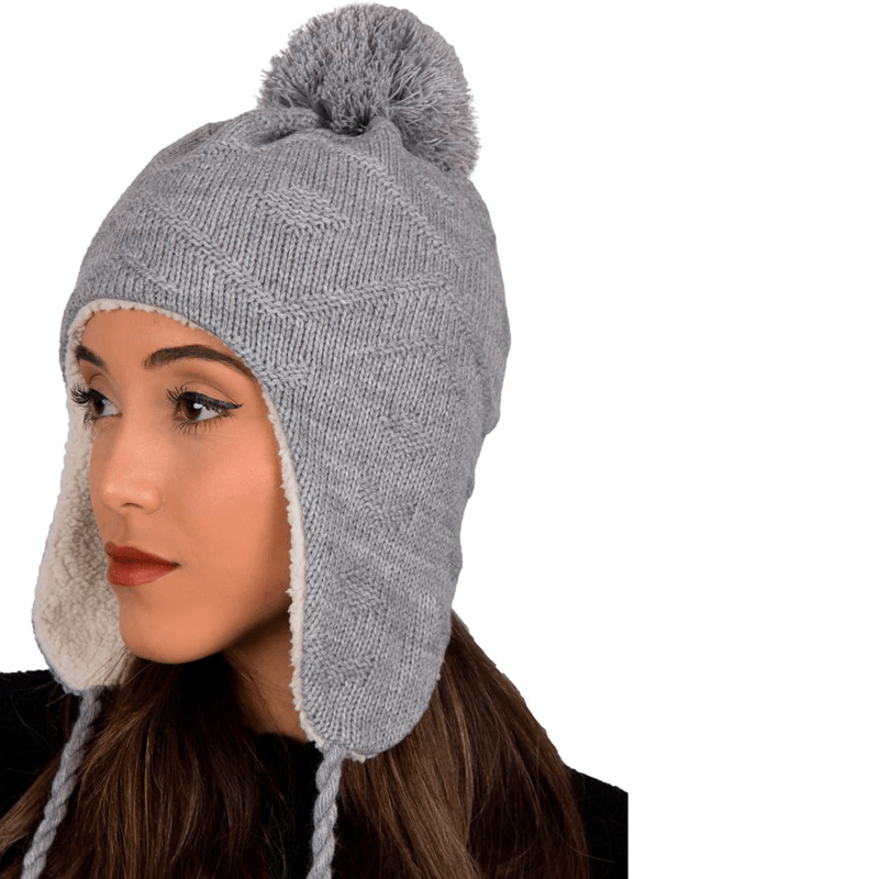 gorro-cinza-pompom-arakan