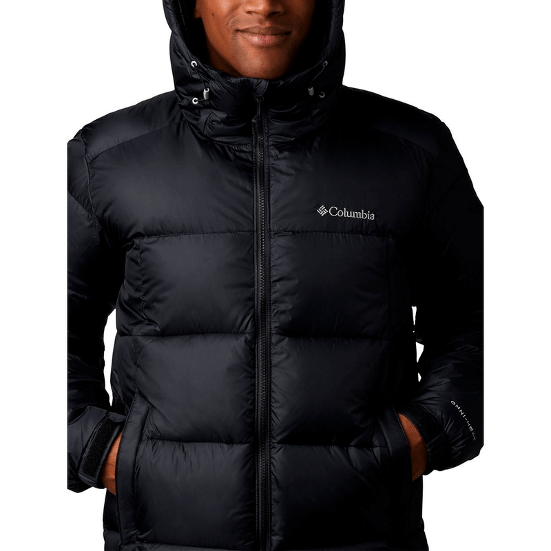 Jaqueta-Columbia-Masculina-Pike-Lake-Capuz-Preto-Detalhe