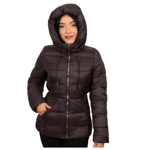 Parka Feminina Bebel Cinto & Capuz