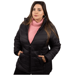 Casaco Forrado Plus Capuz Sky