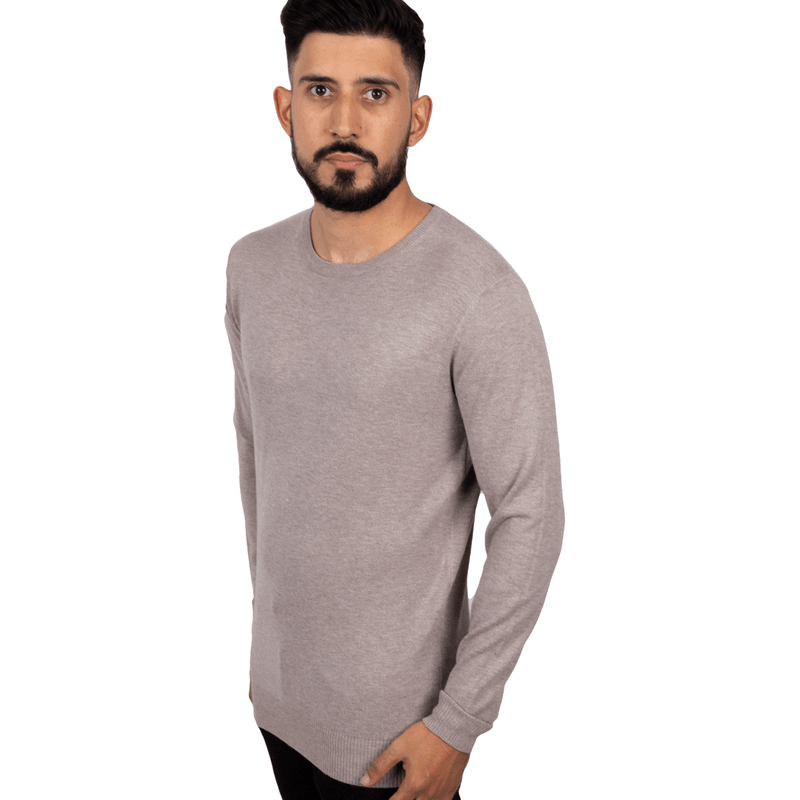Blusa-Boss-Modal-Masc-Bege-Lado
