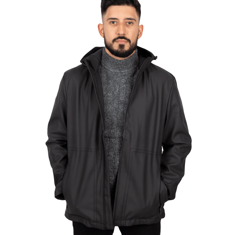 CASACO-COLLEZIONE-INVERNO-MAN-PRETO-ABERTO