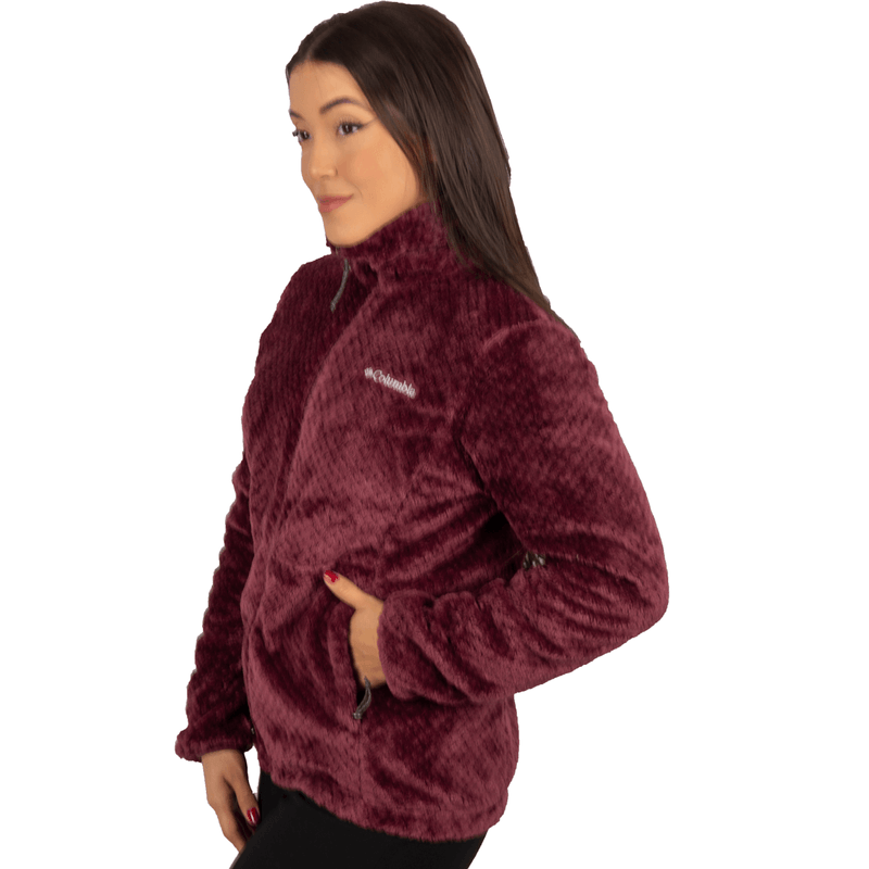 Jaqueta-Bugaboo-Interchange-Rosa-Fleece-Vinho-Lado