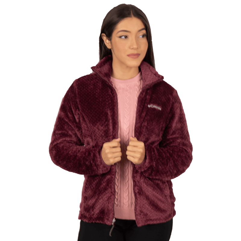 Jaqueta-Bugaboo-Interchange-Rosa-Fleece-Vinho-Aberto