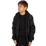 Jaqueta-Moleton-Mescla-Juvenil-Preto-Aberto