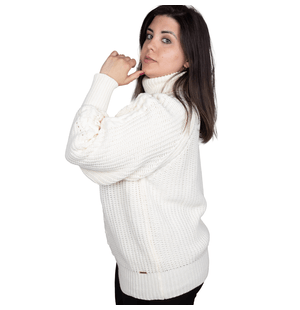 Blusa Tricô Gola Alta Keep Love