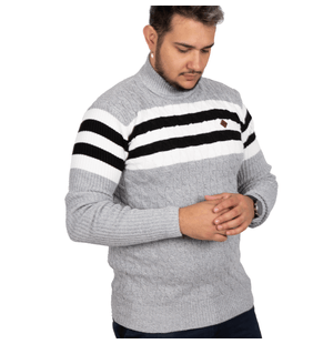 Pull Listras Lacoste Masculino