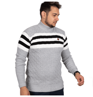 Pull Listras Lacoste Masculino