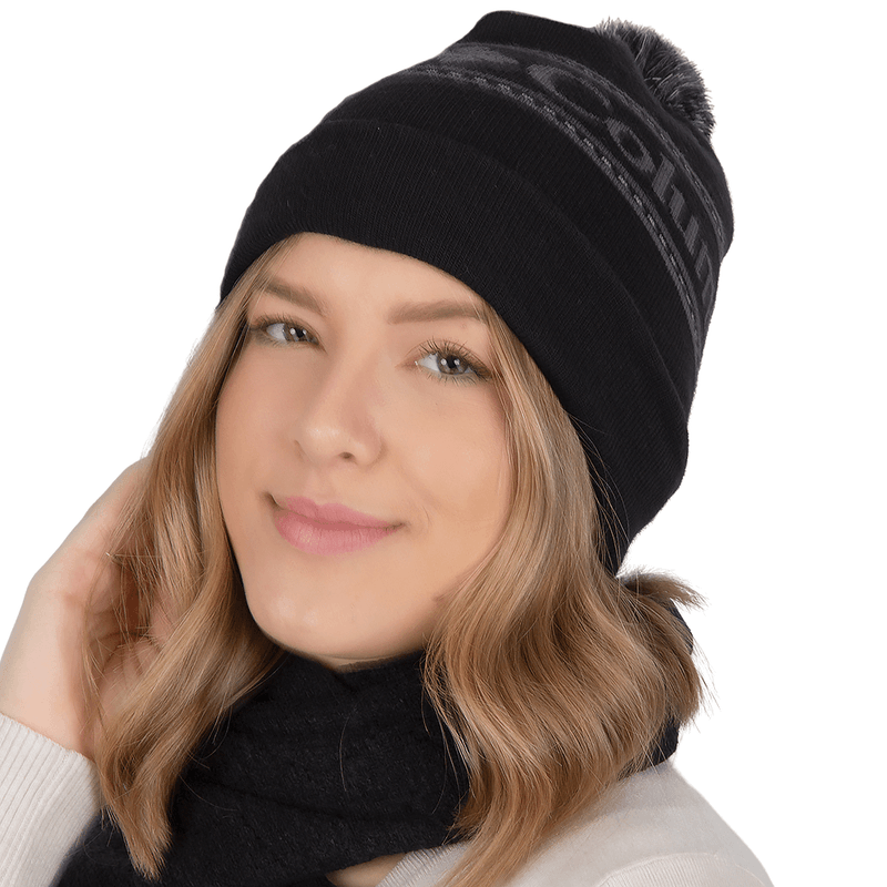 GORRO-LOGO-COLUMBIA-POMPOM---PRETO