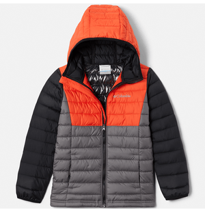 Jaqueta Powder Lite Boys Youth Hooded