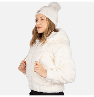 Jaquetinha Bomber Pelo Real
