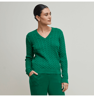 Blusa Las Escaleras Tricô Ambicione