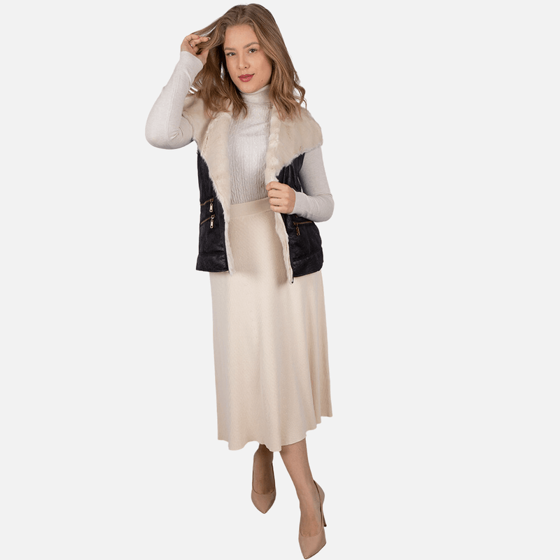 conjunto-saia-ambicione-colete-aviador-pelo-inverno-feminino