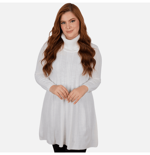Vestido Belart Gola Tricô