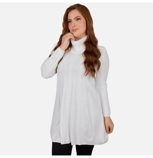 Vestido Belart Gola Tricô