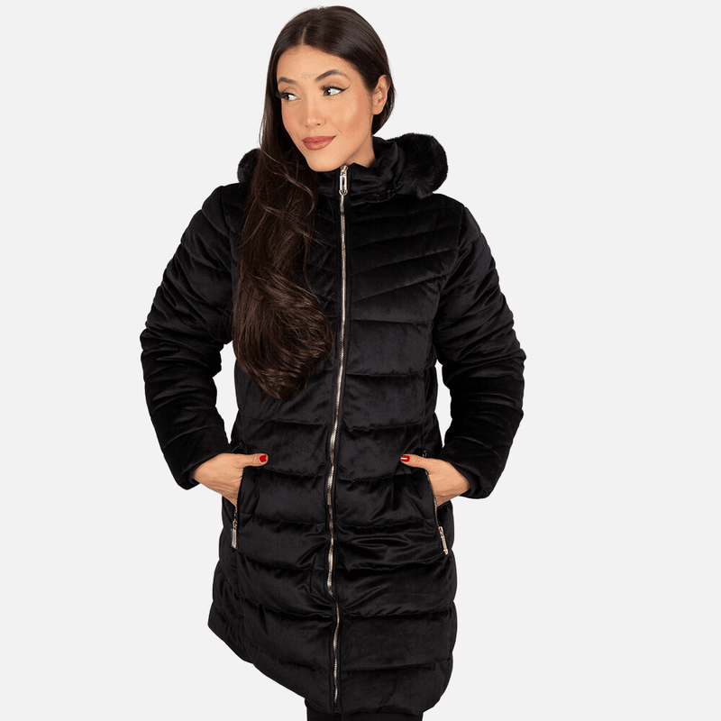 Jaqueta feminina cheap frio intenso