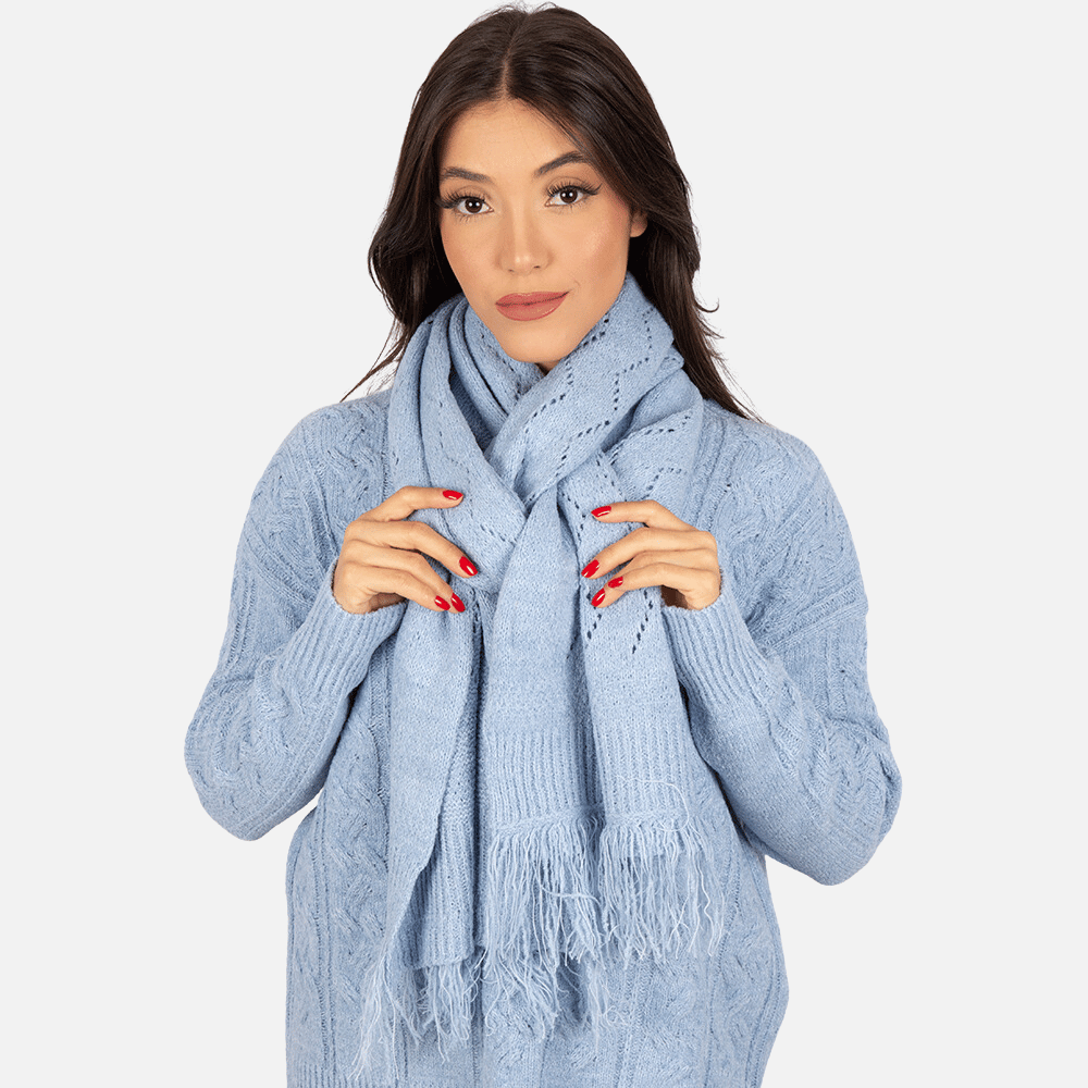 Cachecol Inverno Feminino Harmonia Trico - Tchê Inverno