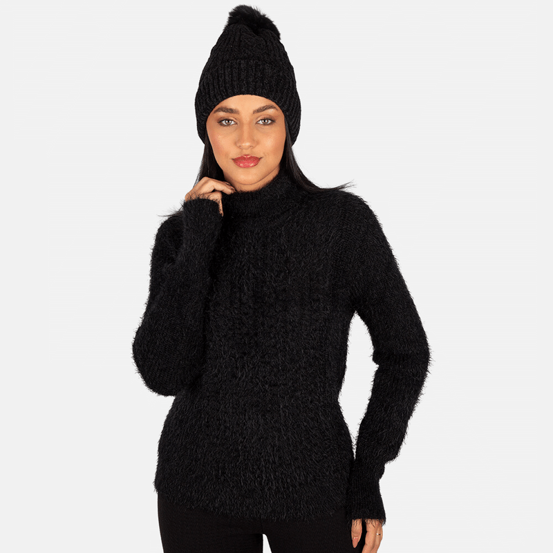 blusa-feminina-frio-gola-alta-aveludada-neve-lazzari-preta