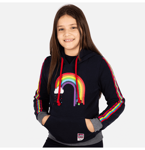 Moletom Capuz Kids Rainbow