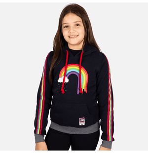 Moletom Capuz Kids Rainbow