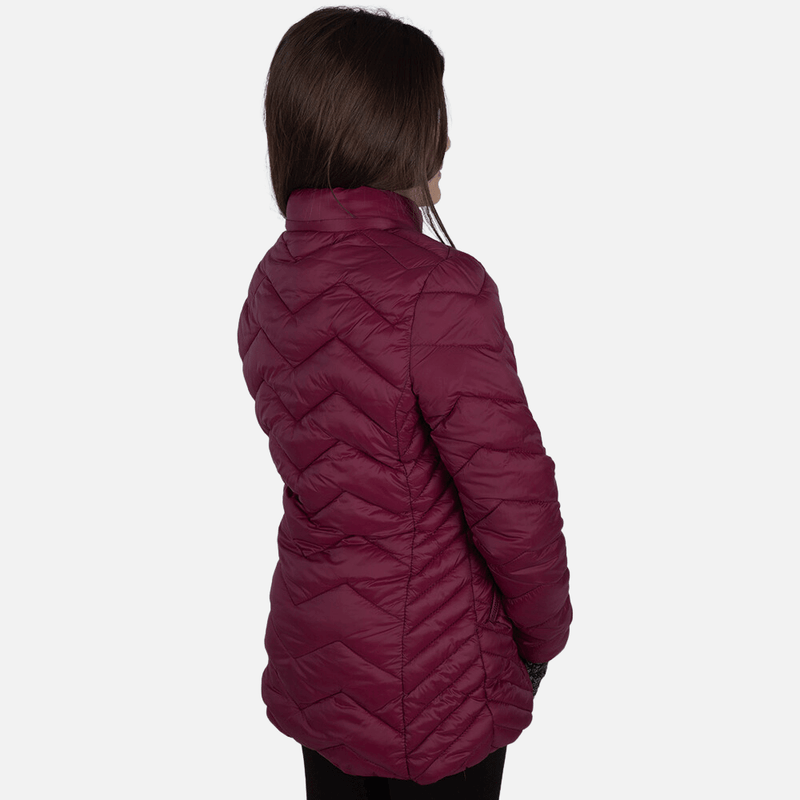 Jaqueta Infantil Puffer Nylon Forrada Casaco Inverno Juvenil