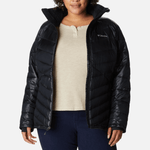 Jaqueta-feminina-plus-size-columbia-termica-joy-peak-preto-aberto