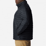 Jaqueta-plus-size-columbia-masculina-ultra-leve-sem-capuz-silver-falls-preto-lado