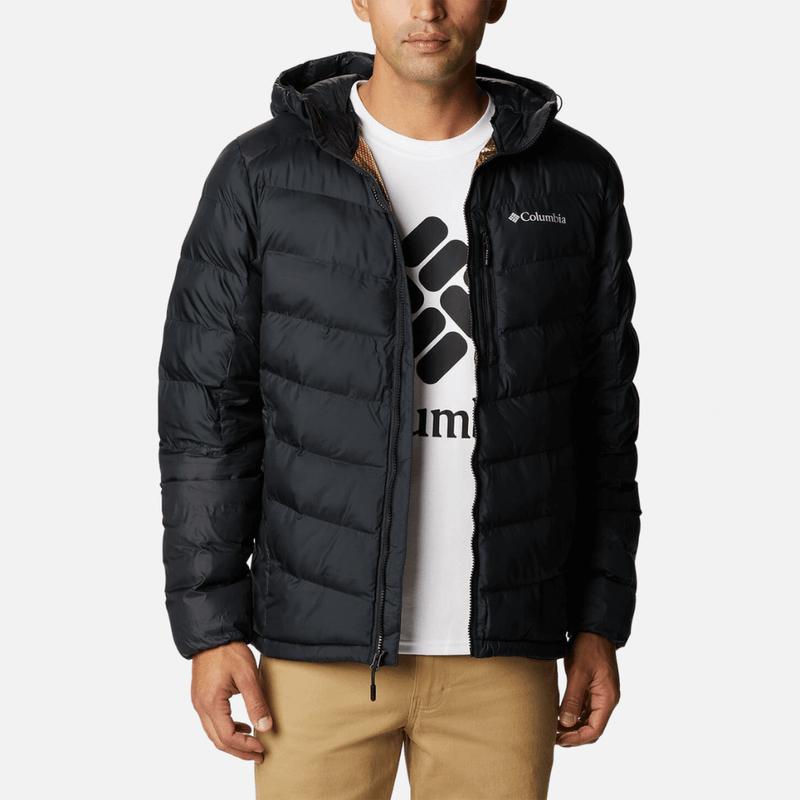 jaqueta-puffer-termica-columbia-masculina-labyrinth-loop-preto-frente