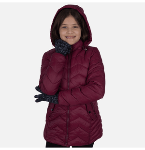 Jaquetinha Puffer Forrada Juvenil Perfect