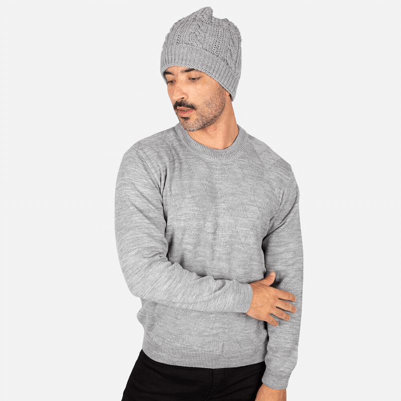 blusa-frio-masculina-losangos-cinza-inverno