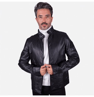 Jaqueta Masculina Couro Tradicional