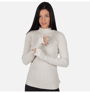 Blusa Canelada Gola Camilla