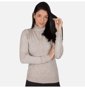 Blusa Modal Gola Alta Finestre