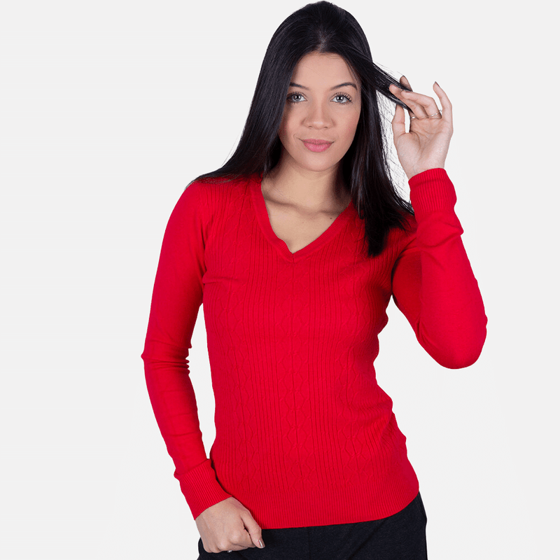 blusa-vermelha-outono-trico-soffio-feminina-basica