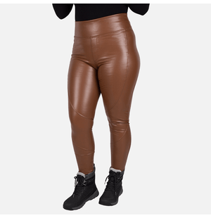 Calça Montaria Forrada Couro Plush