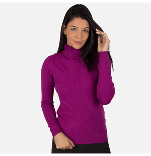 Blusa Modal Gola Alta Finestre