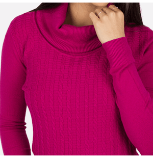 Blusa Gola Alta Venezia Modal