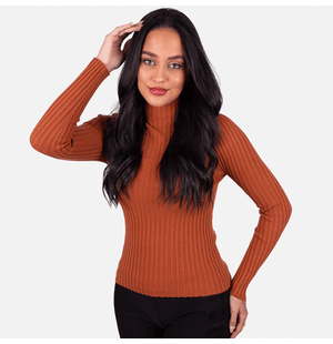 Blusa Canelada Basica Dori Ghezzi