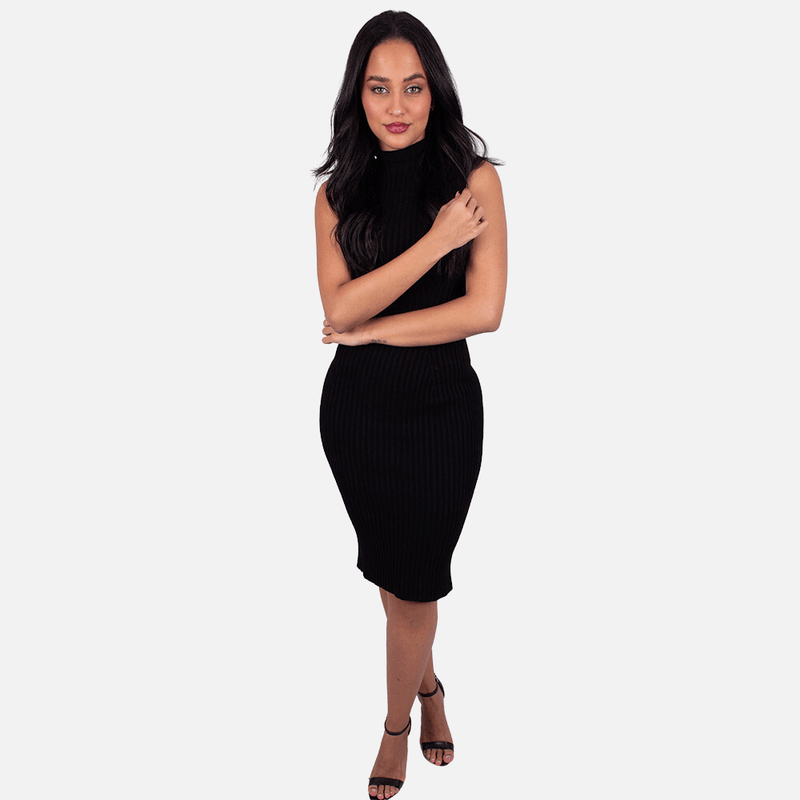vestido-canelado-trico-ambicione-preto