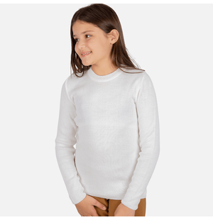Blusa Básica Lã Menina Inverno