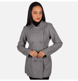 Casaco Smart Wool Transpassado Femme