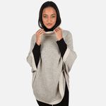 poncho-trico-feminino-lazzari-mesclado-marfim