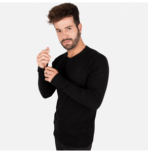 Blusa Básica Modal Masculina Uno