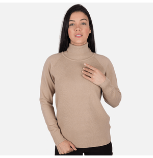 Pull Feminino Gola Alta Ippolita