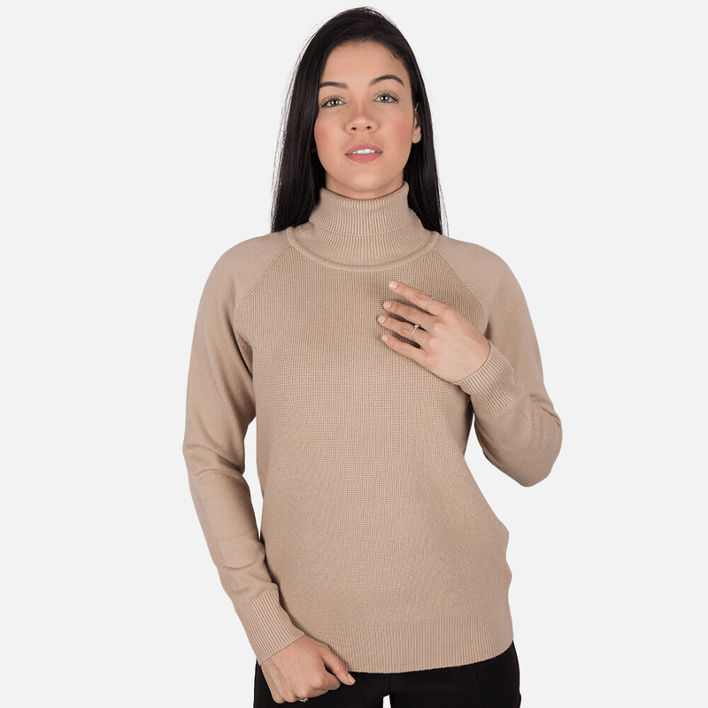 blusa-feminina-gola-alta-inverno-ippolita-bege-frente