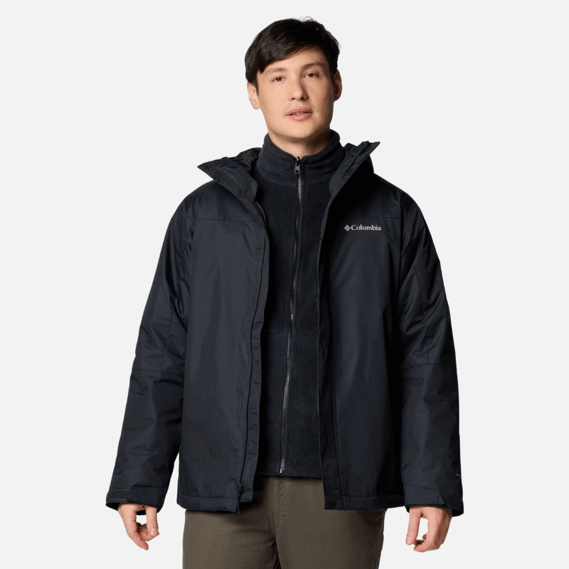jaqueta chuva masculino columbia tunnel falls interchange preto.png