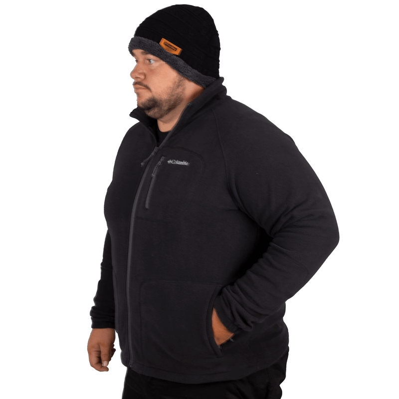 Jaqueta-Fast-Trek-II-Fleece-Plus-Size-Preto-Lado